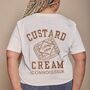 Custard Cream Connoisseur T Shirt, thumbnail 1 of 3
