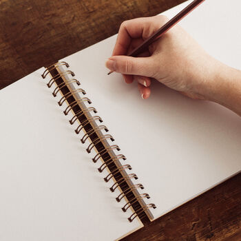 Personalised Wire Bound Wedding Guestbook, 3 of 3