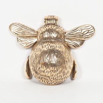 Bumble Bee Door Knocker In Gold And Silver, 3 of 7