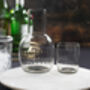 A Smoky Lens Design Carafe And Glass, thumbnail 2 of 3