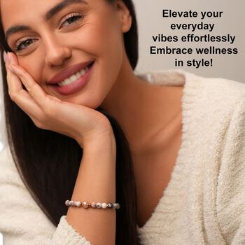 Aromatherapy Bracelet With Relaxing Essential Oil Set, 6 of 8
