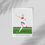 Chloe Kelly Commentary 2025 England Euros Print, thumbnail 2 of 4