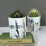 Personalised Wildflower Meadow Printed Pot, thumbnail 3 of 11