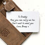 Personalised Baby Scan Wallet Metal Photo Cards, thumbnail 5 of 8