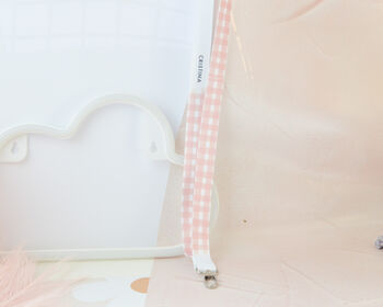 Personalised Gingham Lanyard, 6 of 6