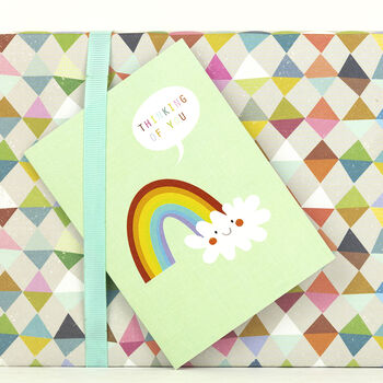 Mini Rainbow Greetings Card, 4 of 4