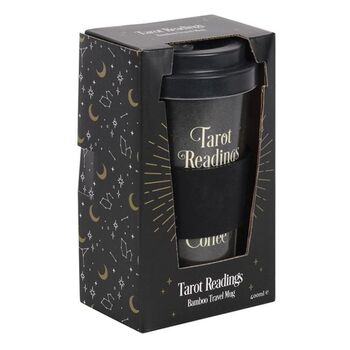 Tarot Readings Bamboo Eco Travel Mug, 3 of 5