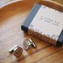 'Touch Wood' Cufflinks, thumbnail 1 of 6