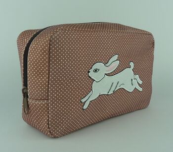 White Rabbit Cosmetic Bag, 3 of 4