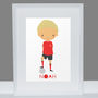 Personalised Football Player, thumbnail 1 of 6