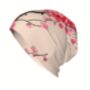 Chemo Headwear Beanie Hat Bandana Pink Flowers Super Soft, thumbnail 6 of 6