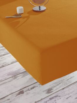 Stonewashed Cotton Bed Sheets, 4 of 5