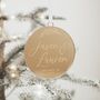 'Engaged In 2022' Christmas Decoration, thumbnail 2 of 2