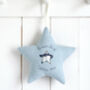Personalised Embroidered Hanging Star Gift, thumbnail 11 of 11