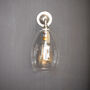 Clear Small Glass Wall Light, thumbnail 6 of 9