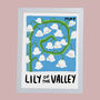 May Lily Of The Valley Birth Flower Print, thumbnail 4 of 4