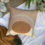 Brown Terracota And Sage Green Cushion, thumbnail 5 of 5