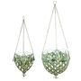 Set Of Two Provincial Garden Hanging Baskets, thumbnail 2 of 7