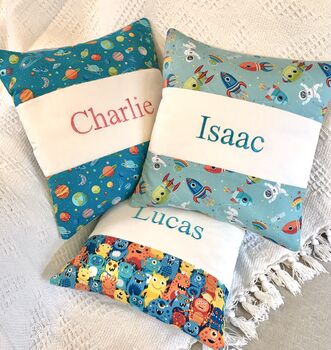 Outer Space Name Cushion, 10 of 11