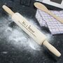 Personalised Bakers Wooden Rolling Pin, thumbnail 5 of 5