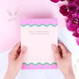 Personalised Colourful Scallop Notebook Planner, thumbnail 2 of 5
