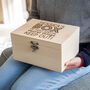 Personalised Secret Things Wood Keepsake Box, thumbnail 1 of 3