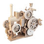 Traction Wooden Toy Engine, thumbnail 1 of 5