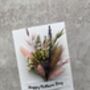 Dried Flowers Mothers Day Card, thumbnail 2 of 3