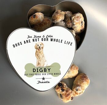'Dogs Make Our Lives Whole' Dog Tin 80 Breeds Available, 3 of 10