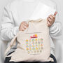 Teacher Gift Rainbow Tote Bag, thumbnail 5 of 7