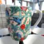Set Of Six China Aspen Mugs In Blue Bird Trellis Design, thumbnail 11 of 11