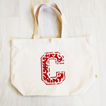 Organic Cotton Xl Tote Bag Personalised, 3 of 3