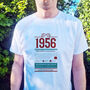 70th Birthday Gift T Shirt Of The Year 1956, thumbnail 5 of 9