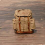 Waxed Canvas Backpack With Draw String, thumbnail 6 of 12
