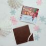 Luxury Christmas Pyjama Gift Set For Her – Festive Green Satin Pjs, Candle, Socks And Hair Bow, thumbnail 9 of 9
