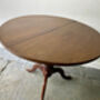 English Antique Georgian Oak Tilt Top Tripod Base Table, thumbnail 7 of 12