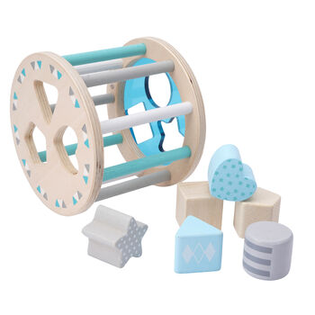 Little Tribe Blue Roly Poly Shape Sorter | Age One+, 2 of 8