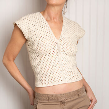 Amalfi Top Easy Crochet Kit, 3 of 10