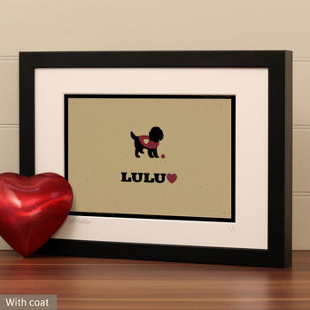 Personalised Cavapoo Print For One Or Two Dogs, 3 of 12