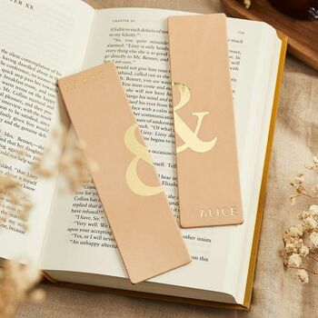 Personalised Couples Bookmark Set, 2 of 5