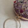 Purple Colourful Bangle Clutch, thumbnail 12 of 12