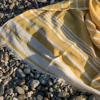 Super Soft Handwoven Cotton Beach Towel/Sarong, 5 of 5