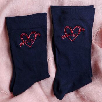 Personalised Valentines Socks Gift For Men And Women, 4 of 8