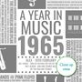 Personalised 60th Birthday Print 1965 Music Year Gift, thumbnail 9 of 11