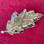 Silver Leaf Decorative Trinket Dish, thumbnail 4 of 6