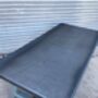 Industrial A Frame Solid Steel Top And Metal Table 566, thumbnail 4 of 5