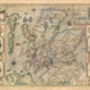 Personalised 1611 Old Map Of Scotland And Highlands, thumbnail 4 of 5