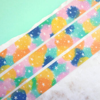 Candy Bright Stars Washi Tape, 2 of 5