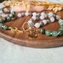 Astrology Crystal Necklace With Quartz And Labradorite, thumbnail 3 of 12