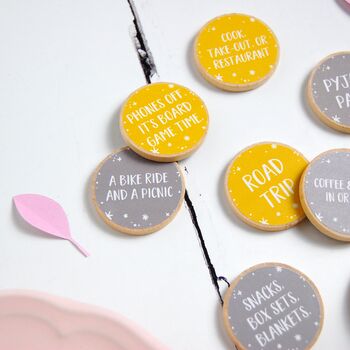 Personalised Friendship Date Idea Tokens, 8 of 11